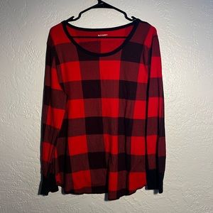 Women’s Thermal Long-Sleeve Pajama Top XL